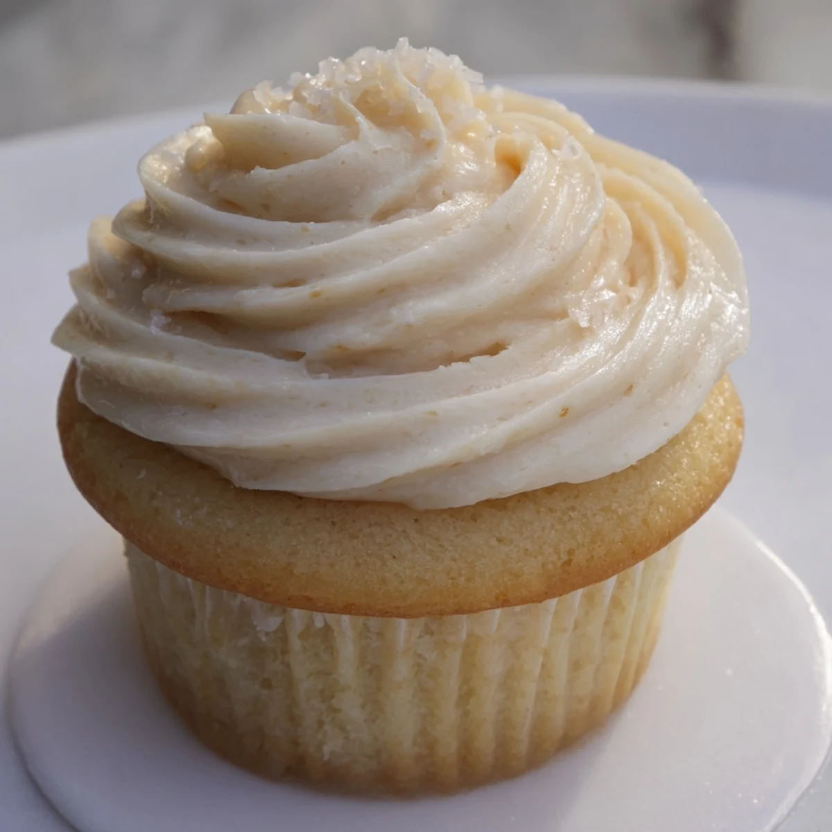 Vanilla Cupcakes Buttercream Frosting