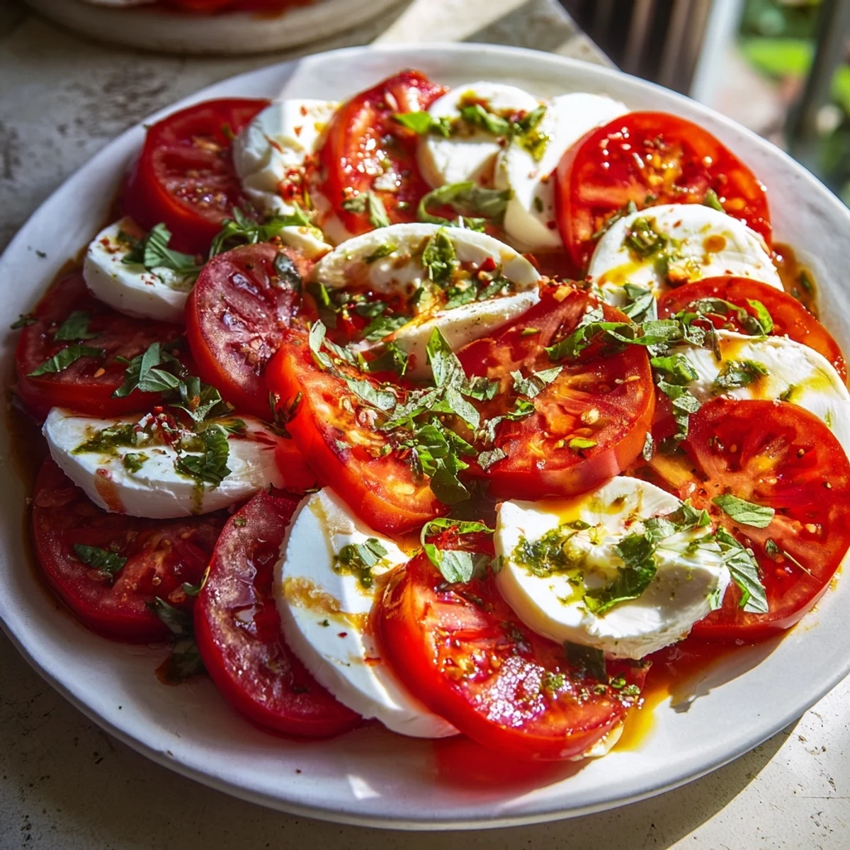 Caprese Salad Fresh Basil