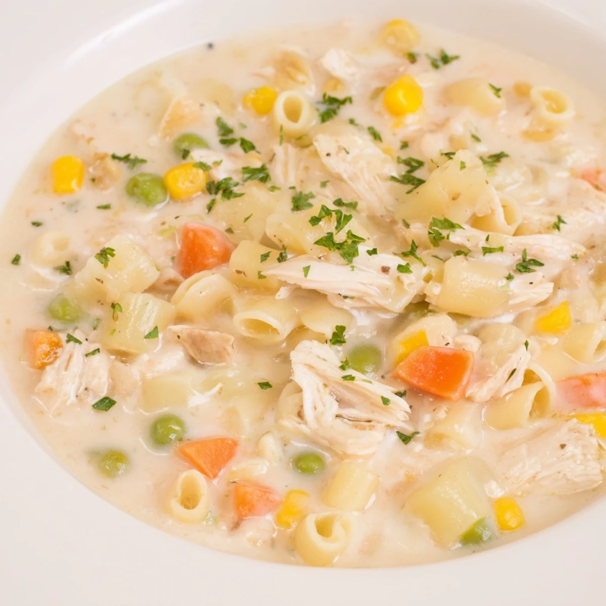 Chicken Pot Pie Pasta