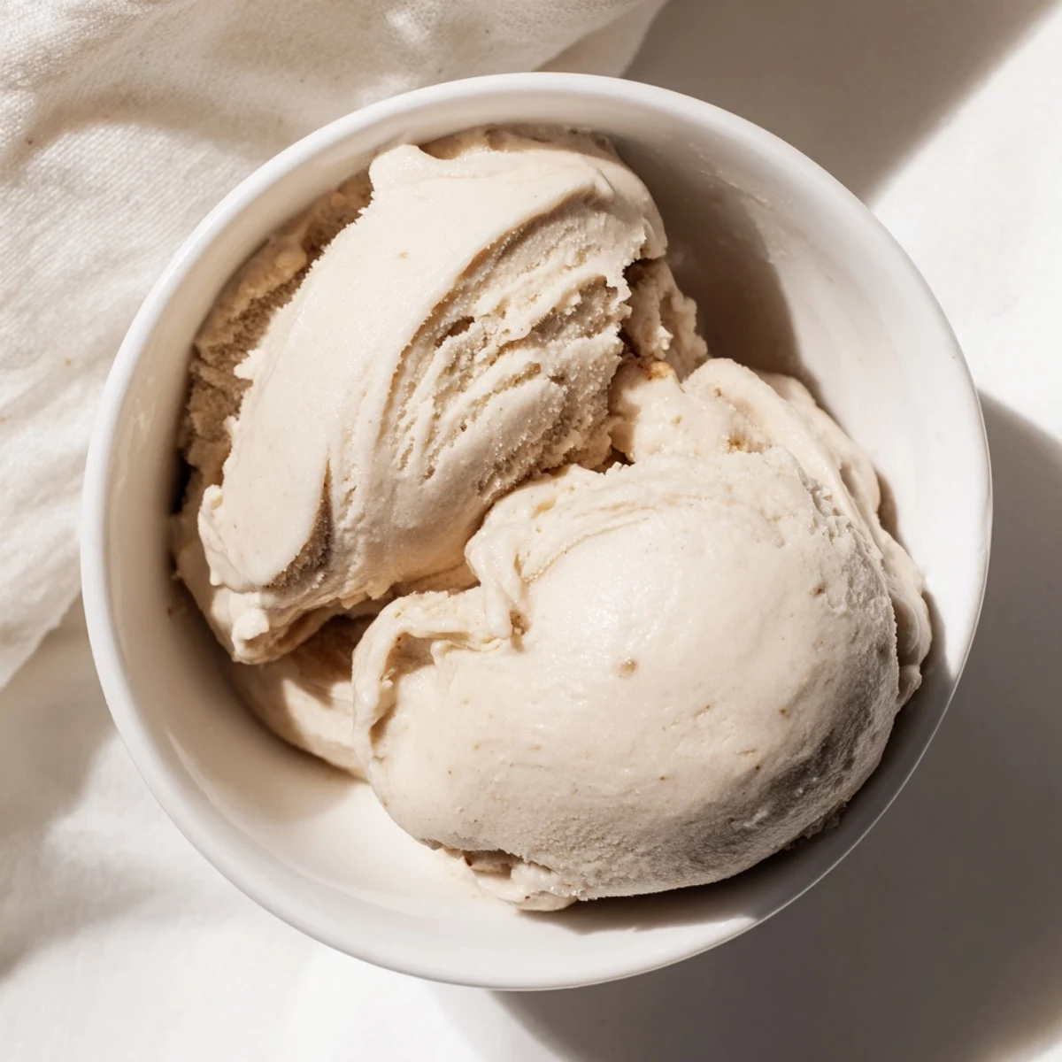 Creamy 2-Ingredient Banana Ice Cream, a naturally sweet frozen dessert perfect for healthy indulgences.