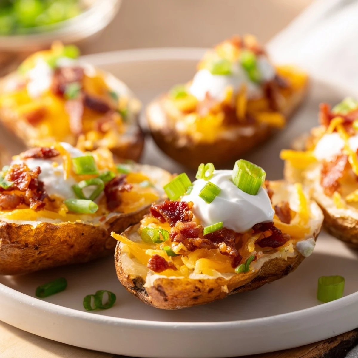 Loaded Baked Potato Skins