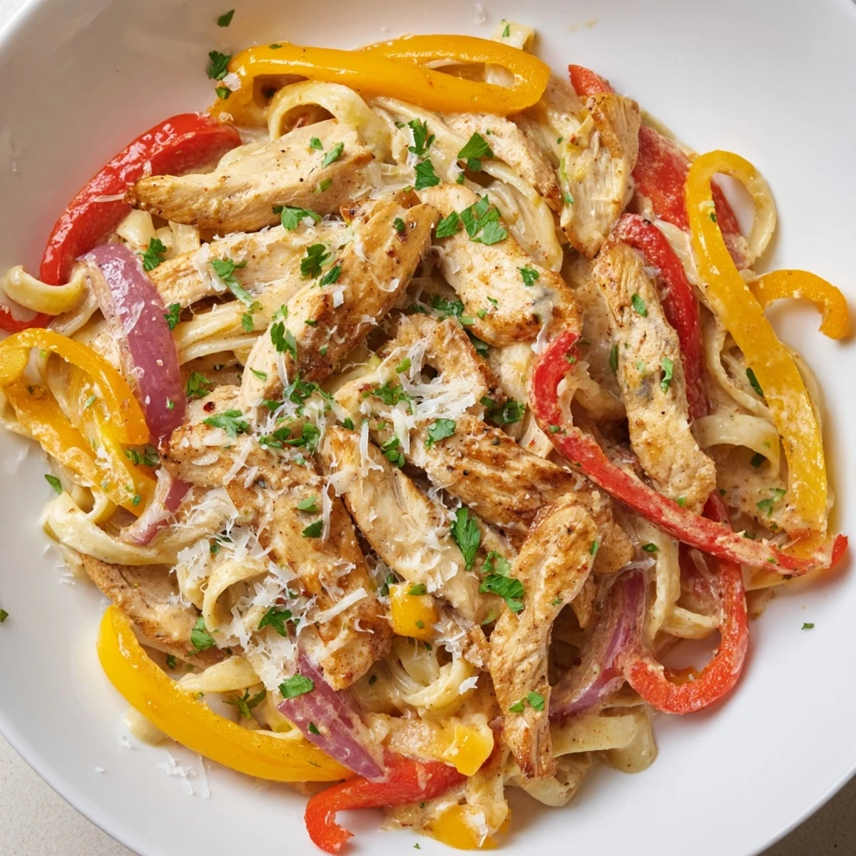 Bold creamy Cajun chicken