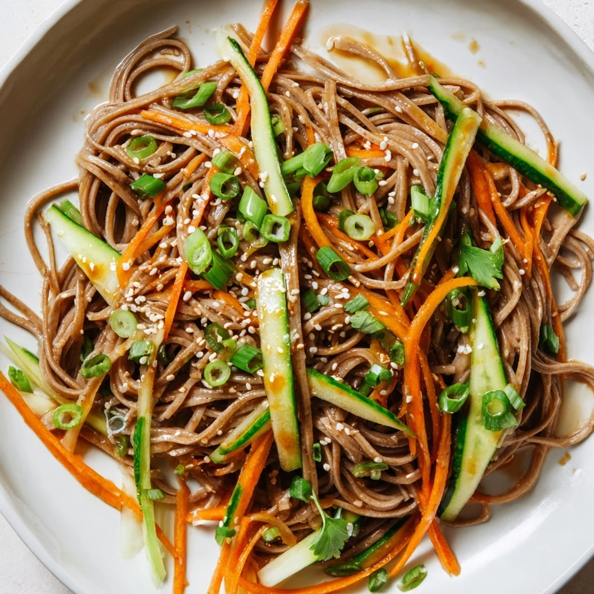 Overhead shot: Fresh Chilled Noodle Lunch Cups ready to be devoured, perfect for a quick, yummy vegetarian lunch.