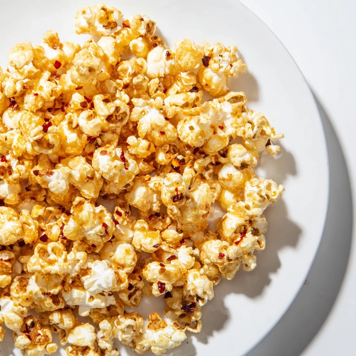 Freshly tossed and coated, this vibrant Hot Honey Butter Popcorn offers an irresistible blend of tastes and textures.