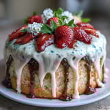 Spring Cake Floral Drip