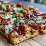 BBQ Chicken Flatbread Pizza