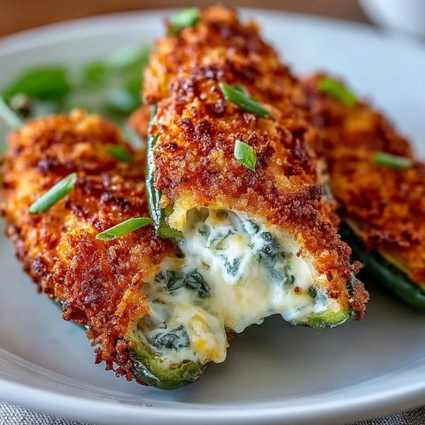 Golden, crispy Air Fryer Jalapeño Poppers stuffed with creamy cheddar and baked in the air fryer.