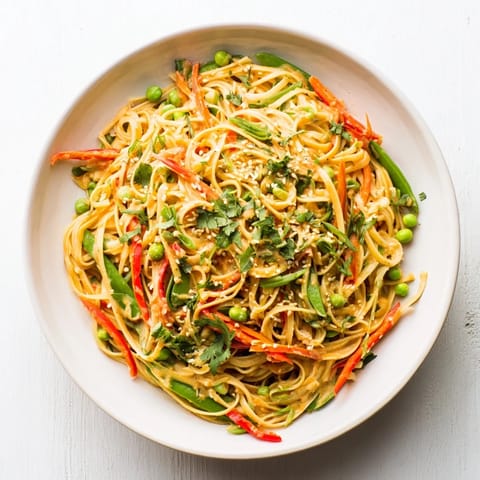 Spicy Peanut Noodle Salad