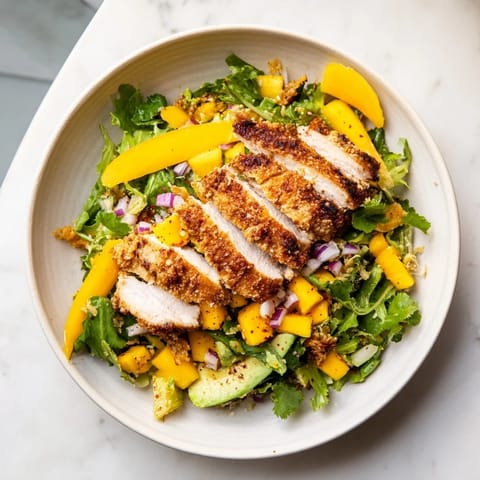 Chicken Mango Lettuce Wraps