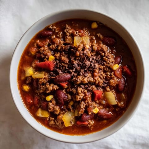One-Pot Cozy Chocolate Chili