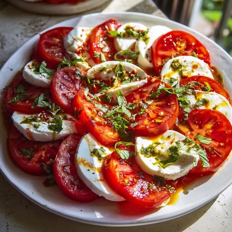 Caprese Salad Fresh Basil