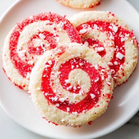 Candy Cane Swirl Cookies