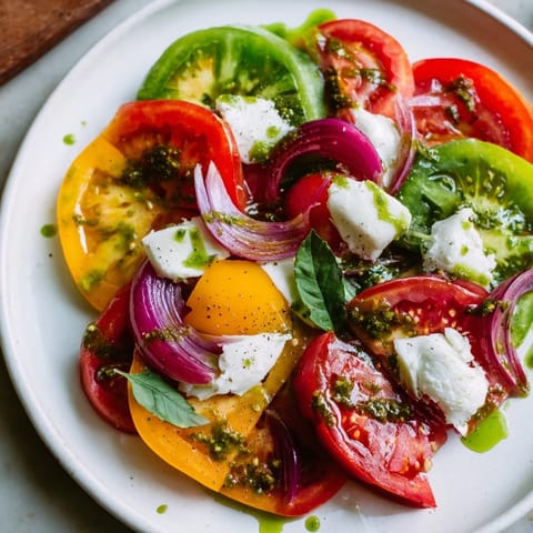 Summer Tomato Basil Mozzarella