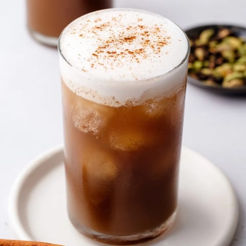 Homemade Iced Chai Cold Foam