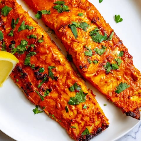 Indian Tikka Salmon Delight