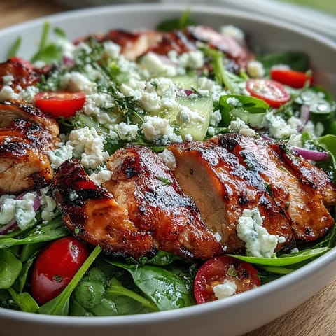 Lemon Vinaigrette Grilled Chicken
