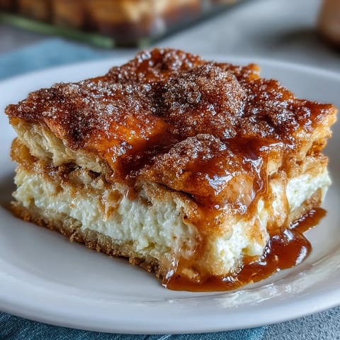 Easy Cinco de Mayo Sopapilla Cheesecake Bars with golden flaky layers and cinnamon sugar topping