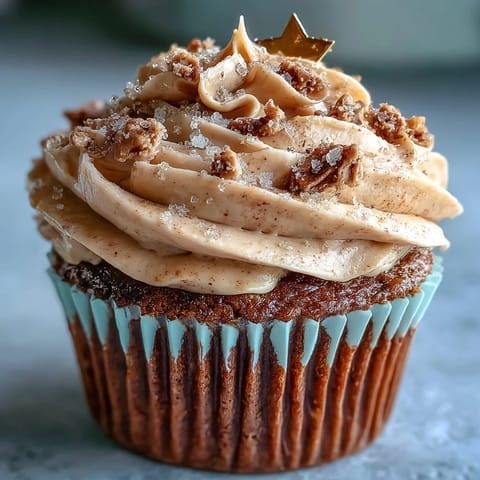 Taurus Birthday Cupcakes with Terracotta Buttercream: Moist vanilla cupcakes topped with silky buttercream in rich terracotta hue, perfect for Taurus celebrations.