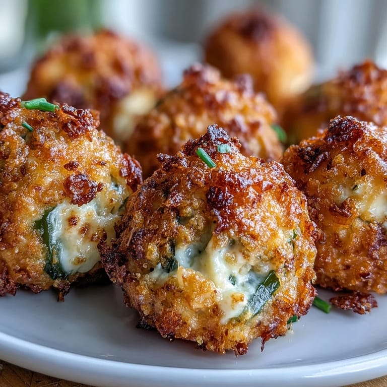 Cajun Crab Poppers served warm with lemon wedges for a zesty appetizer.