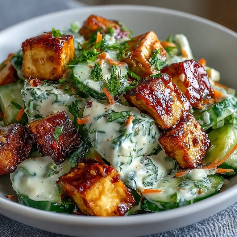 Serve this vibrant Asian-inspired salad with lime wedges for a zesty kick.