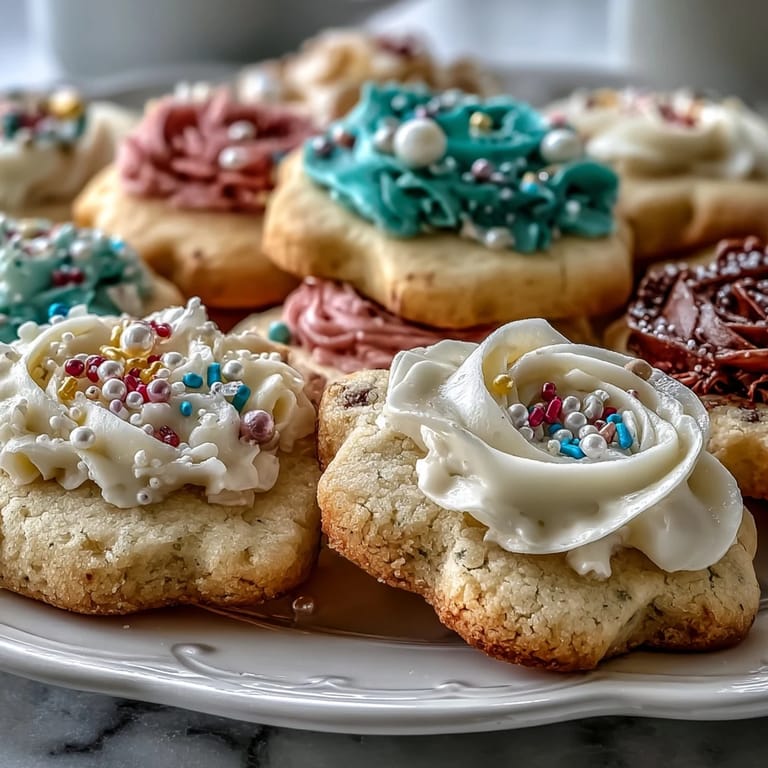 Buttery shortbread petals decorated in pastel royal icing—ideal for celebrating the arrival of spring.  
